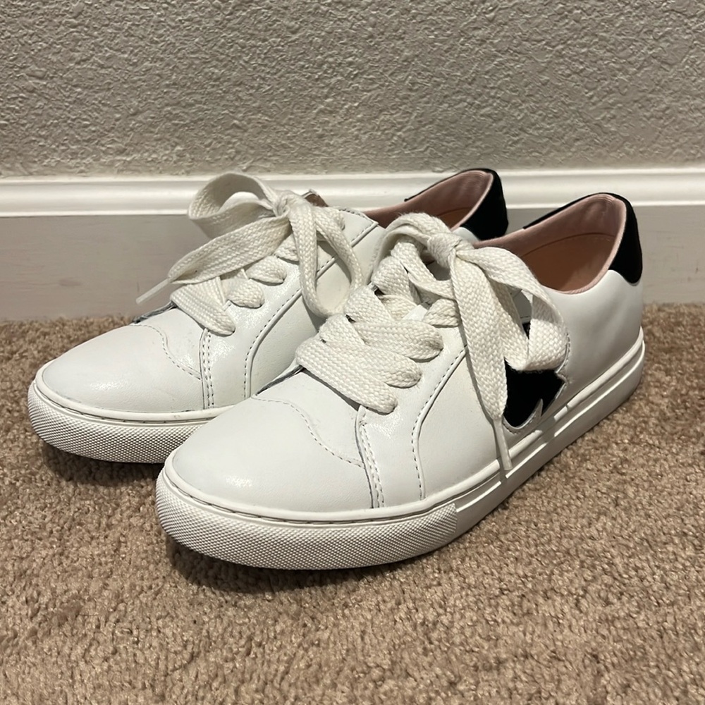 kate spade fez sneakers, size 7b